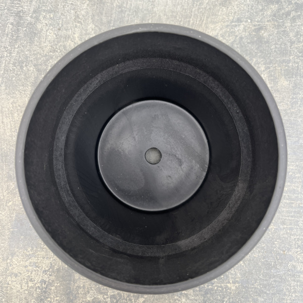 アーバンプランツポットソリッド（チャコール）直径13.5×高さ12.5cm　80997