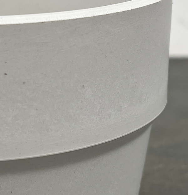 アーバンプランツポットソリッド(ミルク)直径13.5×高さ12.5cm 80998