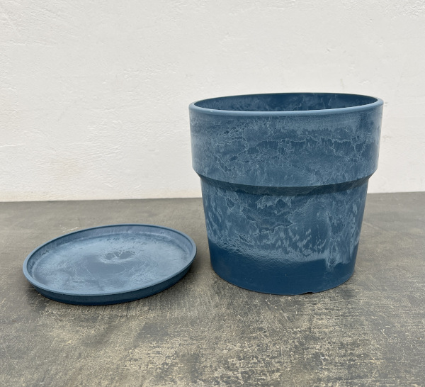 アーバンプランツポットソリッド（ブルーベリー）直径19.5×高さ18.5cm　81008