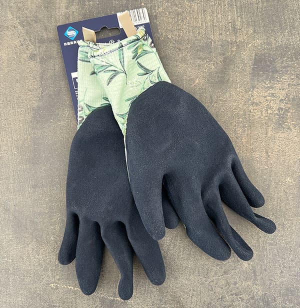 ウィズガーデン・ガーデングローブ　ルミナス・オリーブ　Lサイズ*