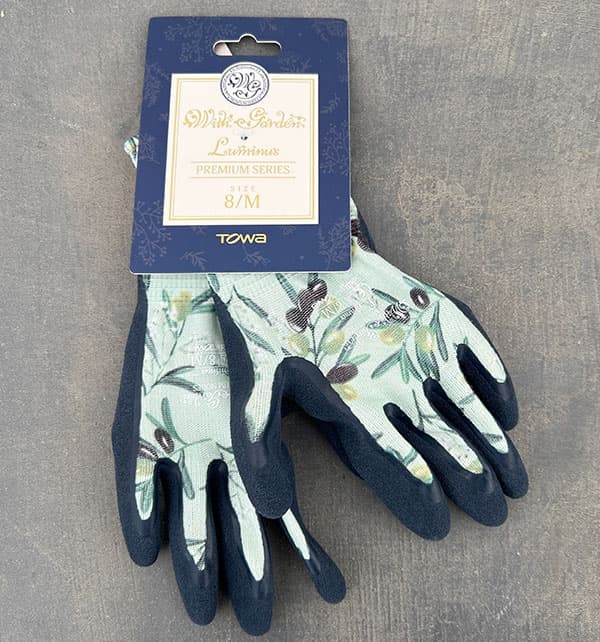 ウィズガーデン・ガーデングローブ　ルミナス・オリーブ　Mサイズ*