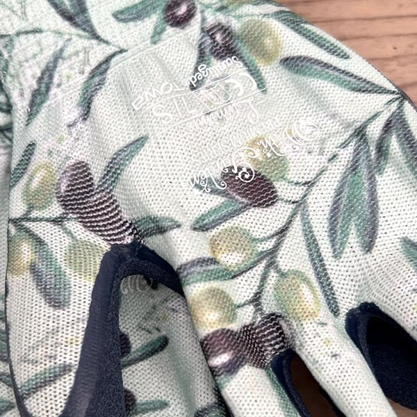 ウィズガーデン・ガーデングローブ ルミナス・オリーブ Sサイズ*