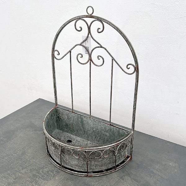 シャビーウォールラウンドプランター（6077）