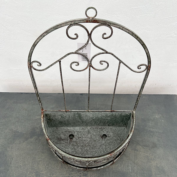 シャビーウォールラウンドプランター（6077）