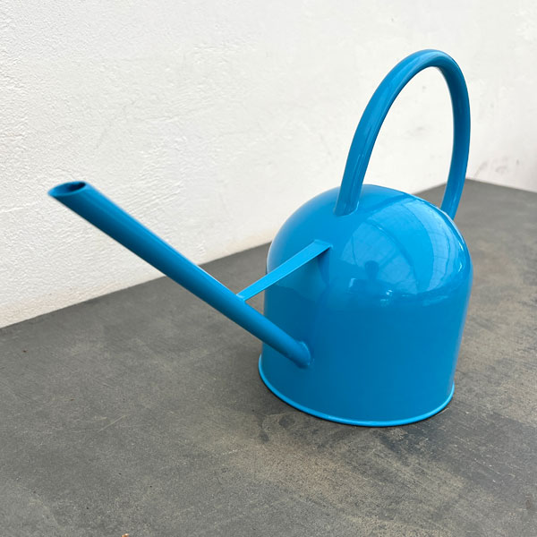 ジョウロ(鉄製)1.4L:(ブルー)(81610)