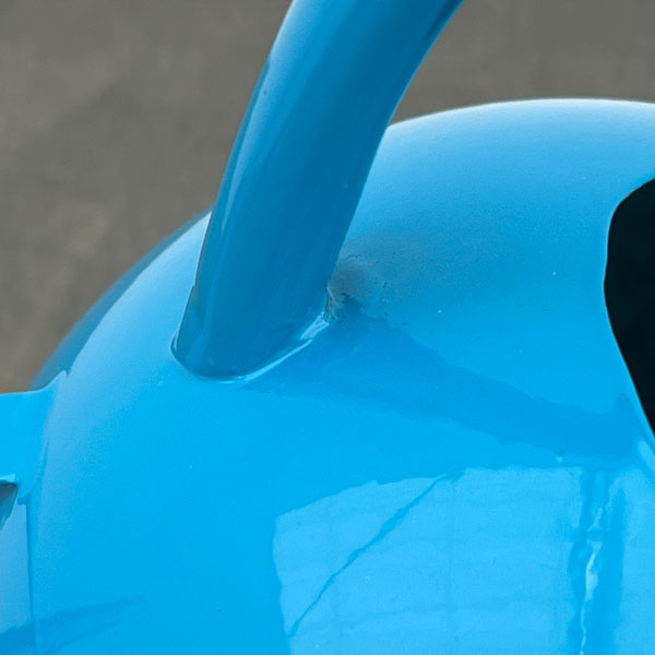 ジョウロ(鉄製)1.4L:(ブルー)(81610)