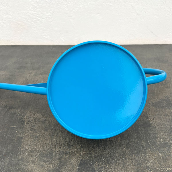 ジョウロ(鉄製)1.4L:(ブルー)(81610)