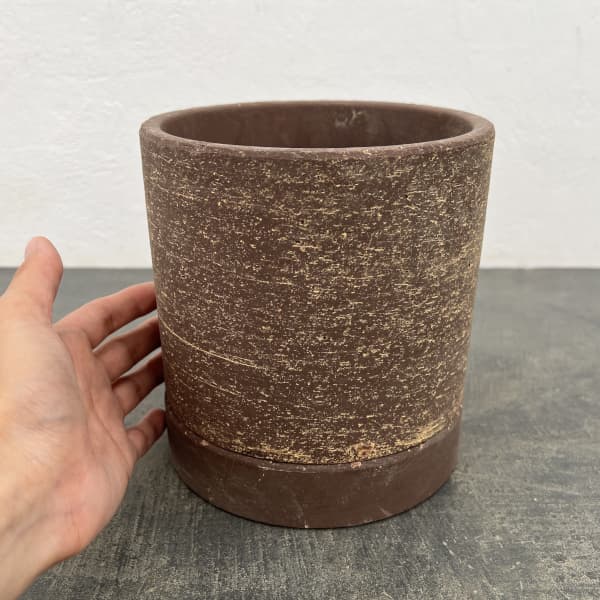 ダスク・シリンダーポットL:QY-54/(直径15cm×高さ14.5cm)