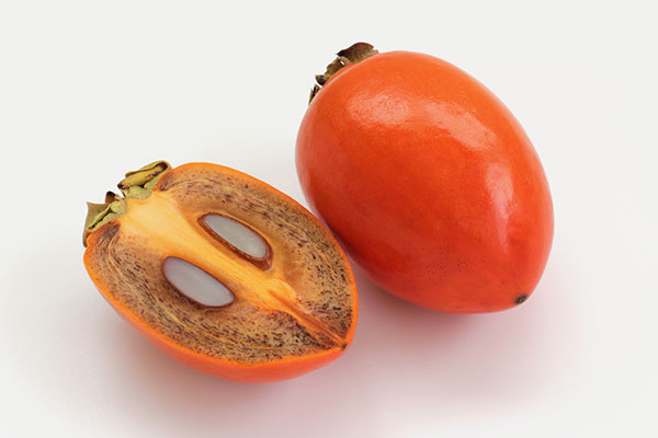 カキ（柿）：筆柿(フデガキ)7号鉢植え