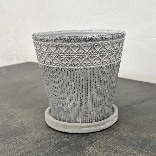 [棚卸セール]ソーサー（受け皿）： スレート・ソーサー 　M（PT-34）