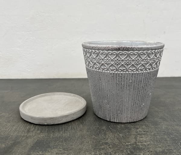 ソーサー(受け皿): スレート・ソーサー L(PT-33)内直径11.9cm