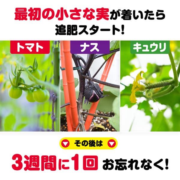 夏野菜の肥料400グラム入り(3-7-5)