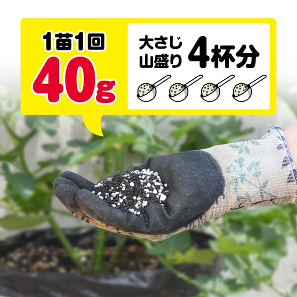 夏野菜の肥料400グラム入り(3-7-5)
