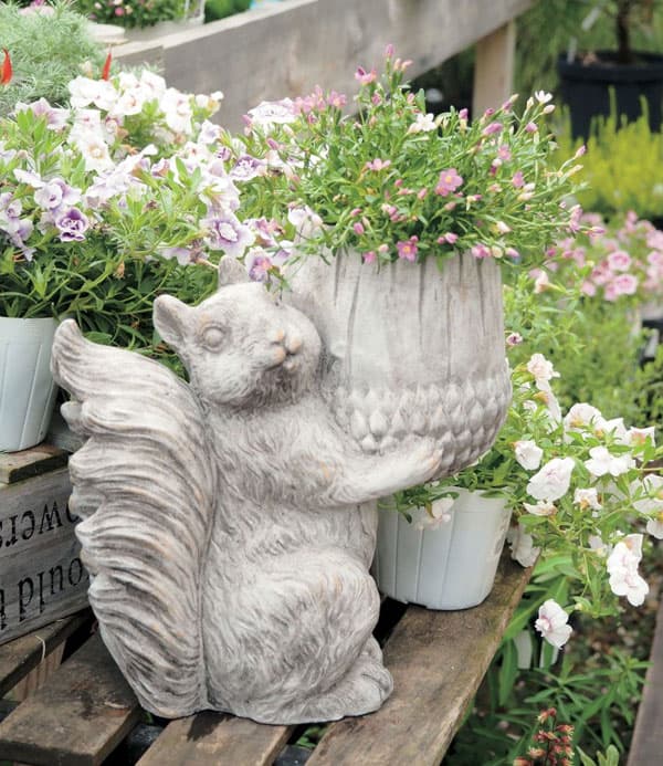 リスのどんぐりポットＬ（1785）