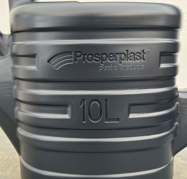PROSP ZEBRA：ウォータリングカン10L アントラシット（43165）