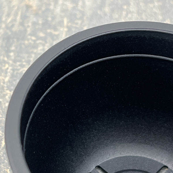 マセタ:プラスチックポット ボウルミッド サイズ3(外径6.7×高さ4.5cm)