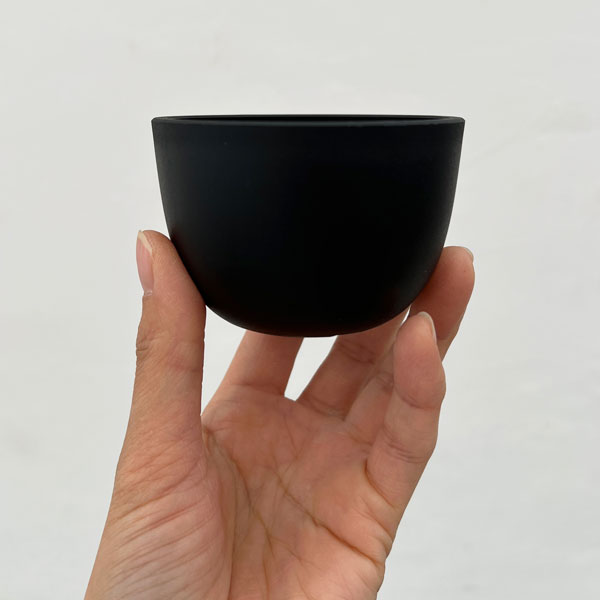 マセタ:プラスチックポット ボウルミッド サイズ4(外径7.8×高さ5.2cm)