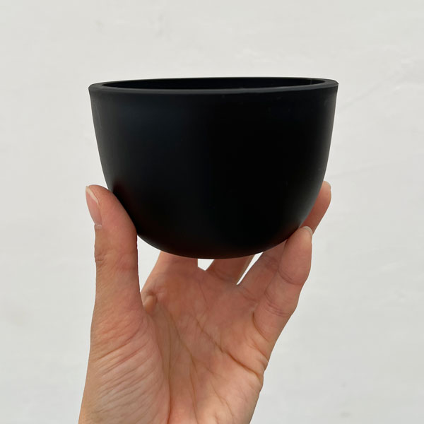 マセタ:プラスチックポット ボウルミッド サイズ6(外径10.1×高さ6.7cm)