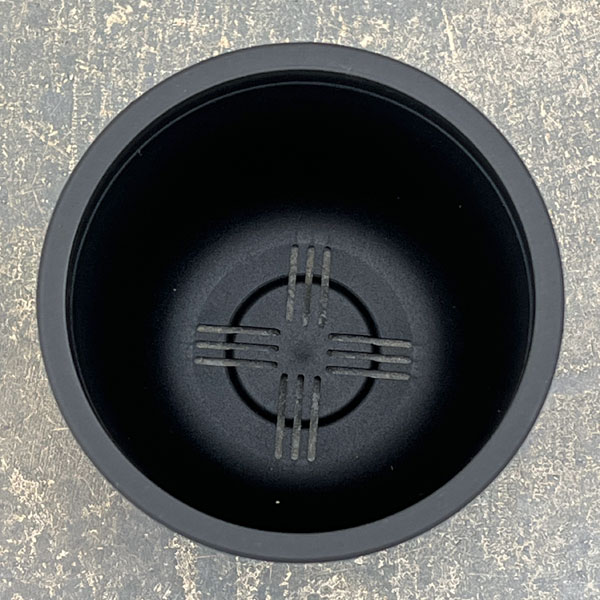 マセタ:プラスチックポット ボウルロング サイズ4(外径8.8×高さ7.7cm)