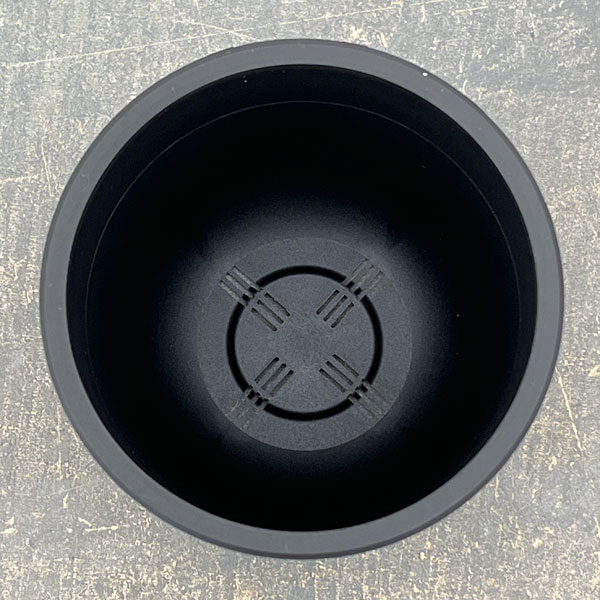 マセタ:プラスチックポット ボウルロング サイズ6(外径11.6×高さ10.4cm)