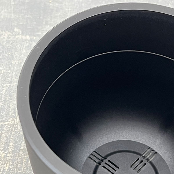 マセタ:プラスチックポット ボウルロング サイズ6(外径11.6×高さ10.4cm)