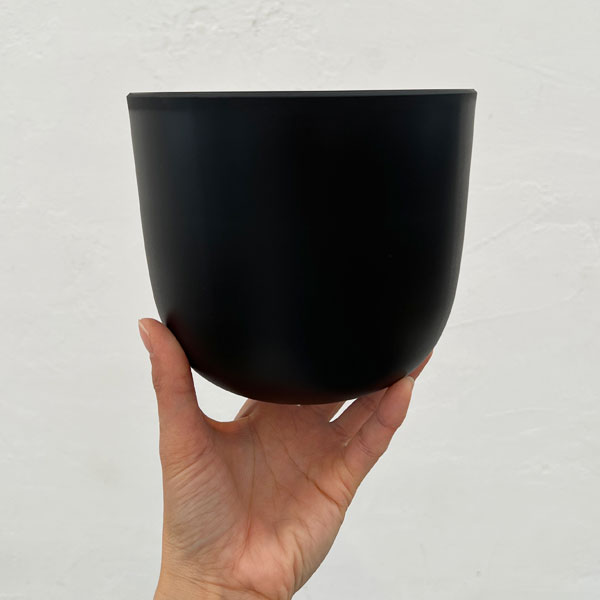 マセタ：プラスチックポット ボウルロング サイズ8（外径15.0×高さ13.2cm）