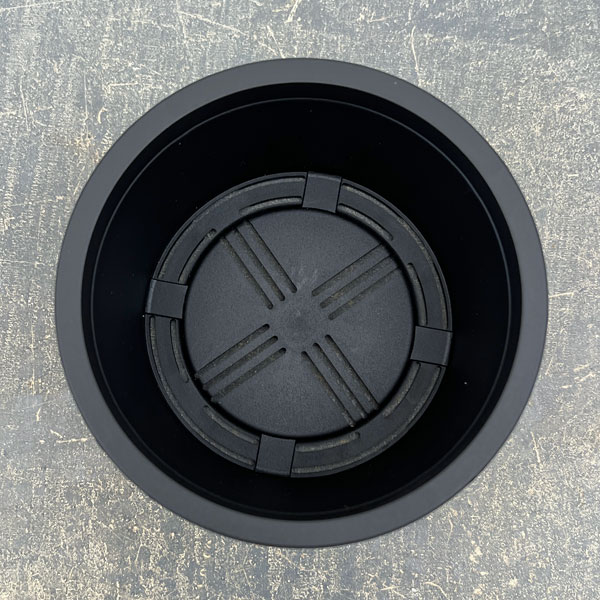 マセタ:プラスチックポット ベーシックロー サイズ4(外径11.1×高さ5.9cm)