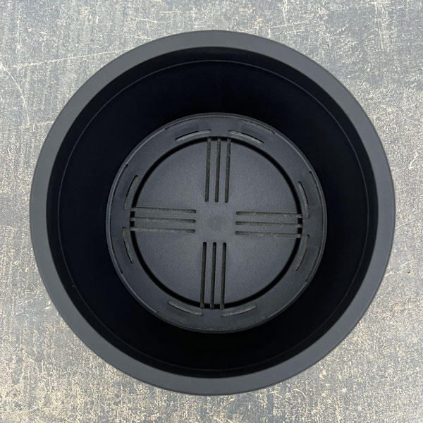 マセタ：プラスチックポット ベーシックロー サイズ6（外径14.1×高さ7.5cm）