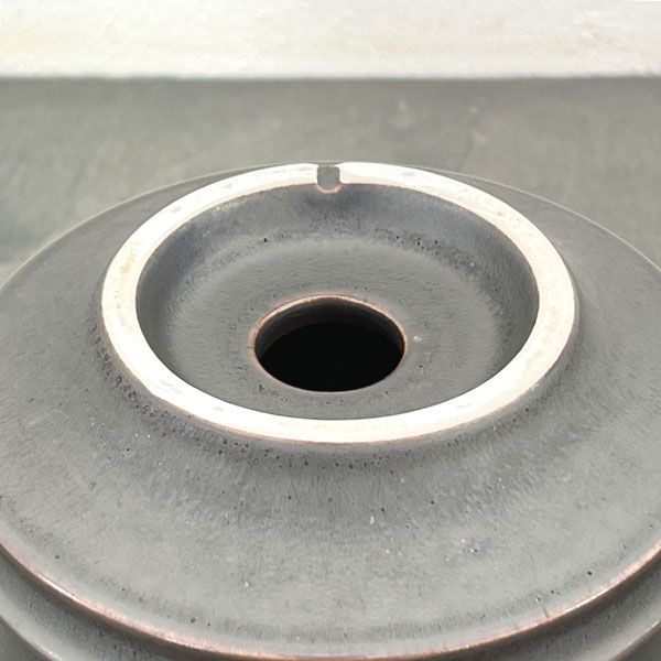 アロイ ポット アンド ソーサー：Lサイズ（直径15.0cm、高さ12.0cm）