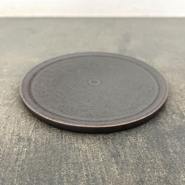 アロイ ポット アンド ソーサー：Lサイズ（直径15.0cm、高さ12.0cm）