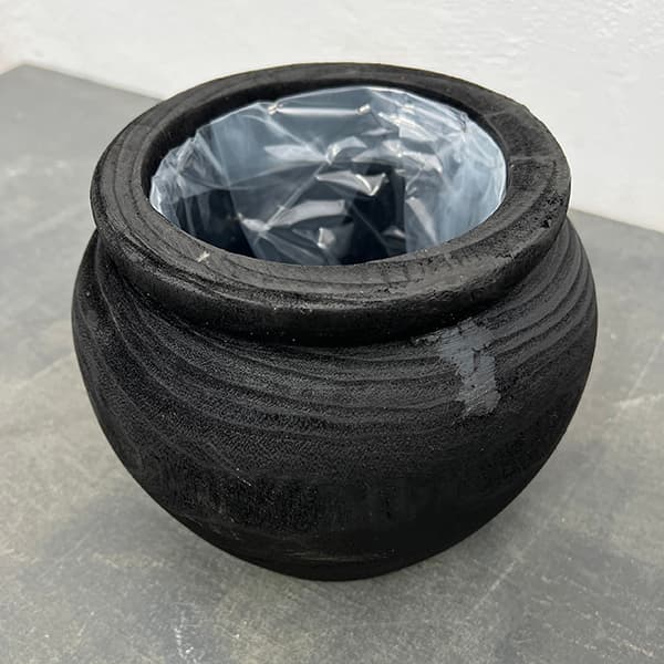ナックス ジャーポット ブラック 15cm