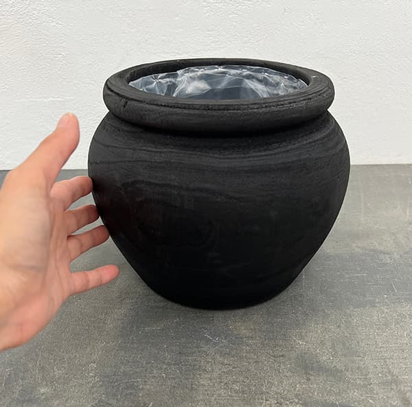 ナックス ジャーポット ブラック 18cm