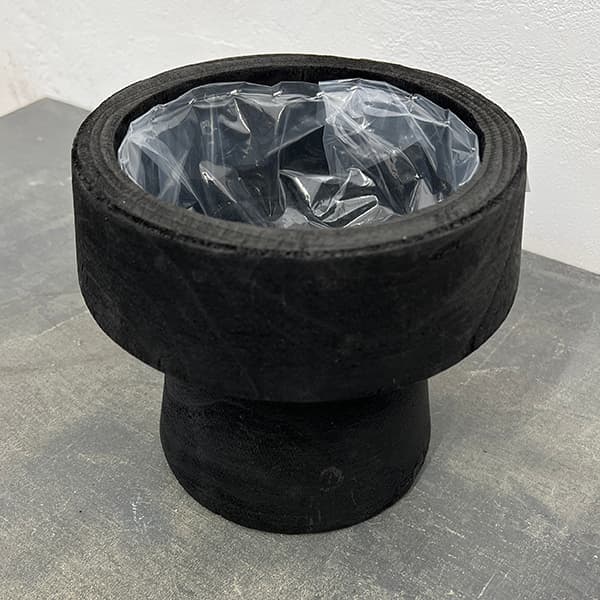 ナックス ステップポット ブラック 18cm