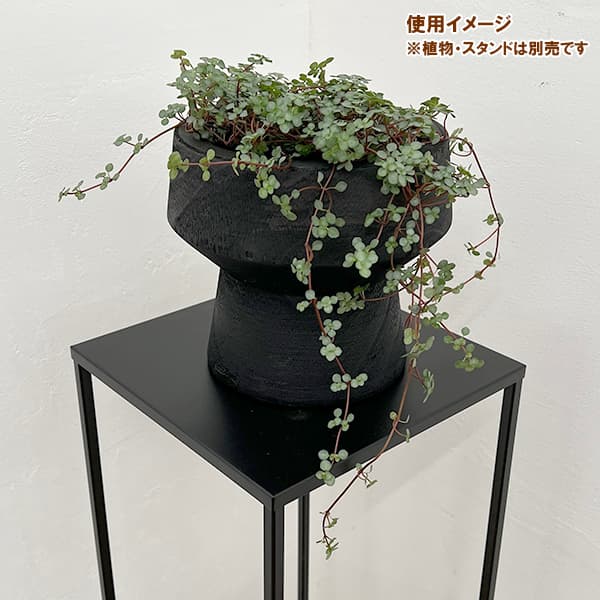 ナックス ステップポット ブラック 18cm