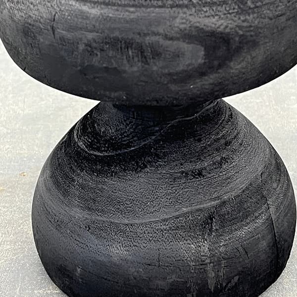 ナックス ポットスタンド ブラック H17cm