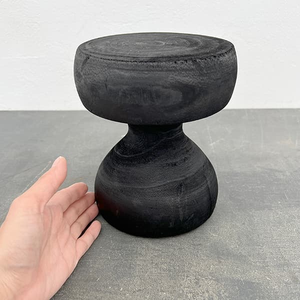 ナックス ポットスタンド ブラック H17cm