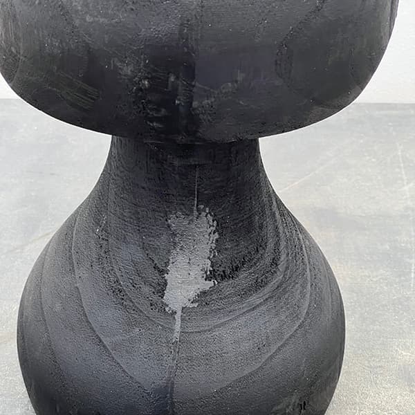 ナックス ポットスタンド ブラック H28cm