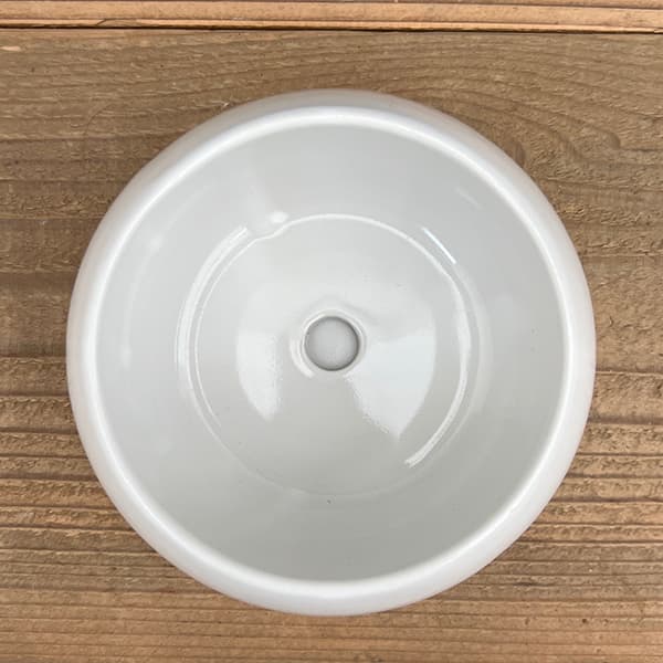 オスト シャローボール マットホワイト 13.5cm・皿付