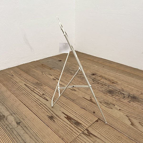 ハンギングスタンド：スクエアハンギングスタンドSサイズ／ホワイト（幅35cm、奥行26.5cm、高さ46cm）THS61-50W