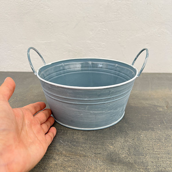 クレールポット：ラウンドSサイズ（幅20.5cm、奥行17.5cm、高さ12cm）WCP25-R15
