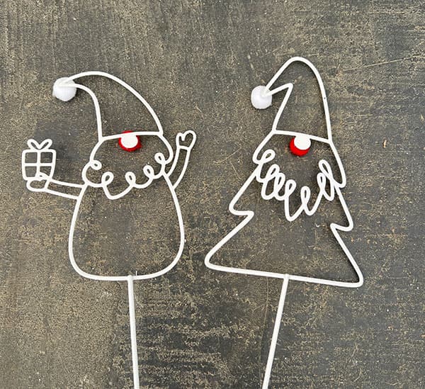 Xmasシーン・ピック 2種アソート（YZ-02）