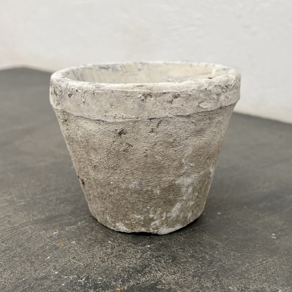 モスポット:カクタスポットホワイトSS（直径10cm×高さ7.5cm）