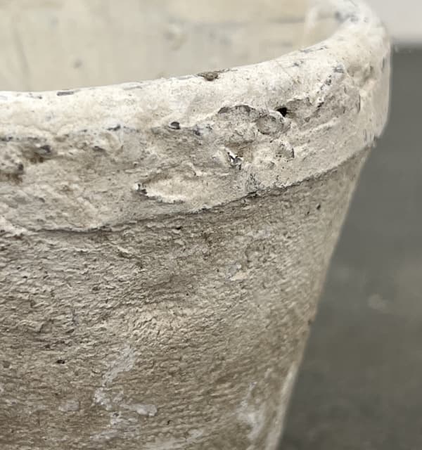 モスポット:カクタスポットホワイトSS（直径10cm×高さ7.5cm）