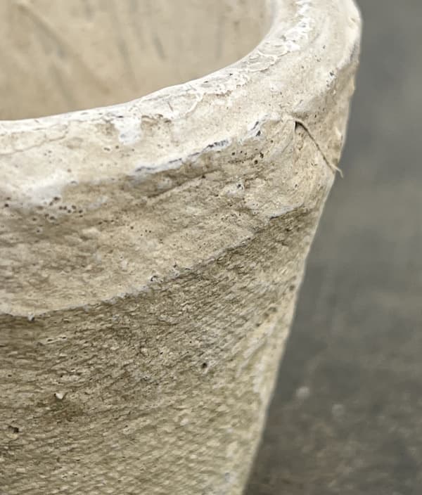 モスポット:カクタスポットホワイトSSS（直径8cm×高さ6.5cm）