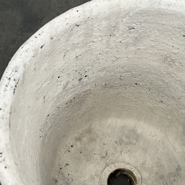 モスポット:カクタスポットホワイトM（直径16cm×高さ12cm）