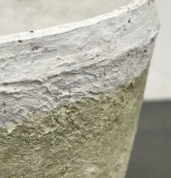 モスポット:カクタスポットホワイトL（直径20cm×高さ15cm）