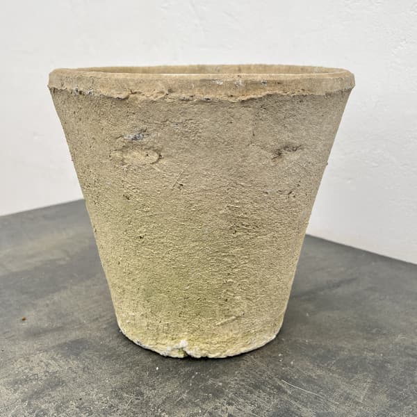 モスポット:ローズポットグレーLL（直径25cm×高さ23cm）