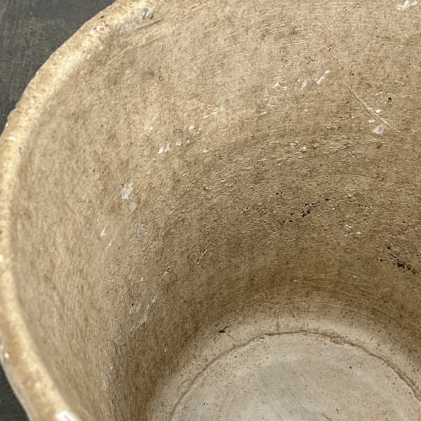 モスポット:ローズポットグレーLL（直径25cm×高さ23cm）