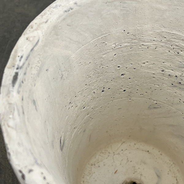 モスポット:ローズポットグレーS（直径13cm×高さ14cm）