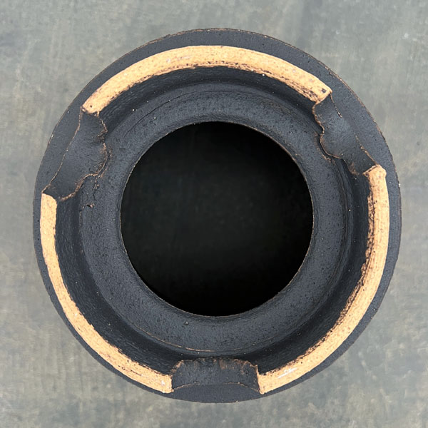 信楽焼き：金彩オモト 5号（直径約15cm）